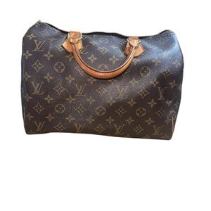 Authentic Louis Vuitton Classic Monogram Satchel